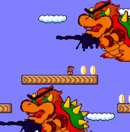 Vijanden in super fail bros 1